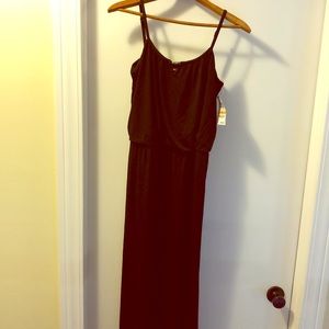 Flattering black maxi!